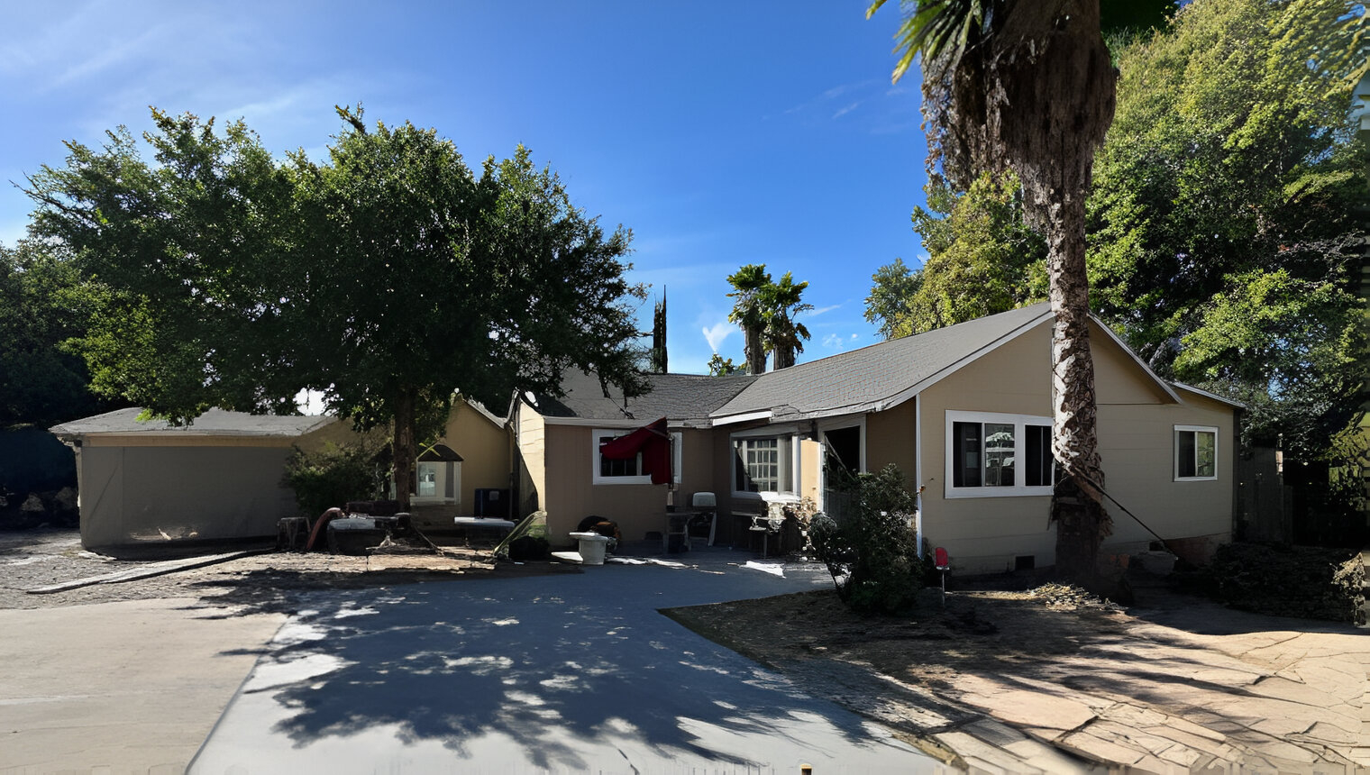 Residential house example for cash sale price comparison