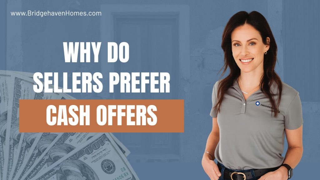 Home seller reviewing cash offer benefits and risks