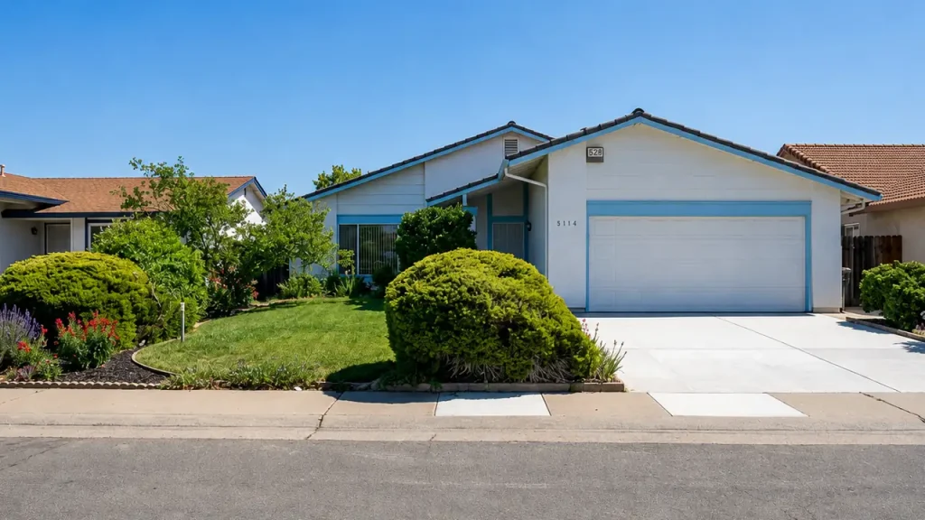 Cash buyer evaluating a Citrus Heights home for a cash offer